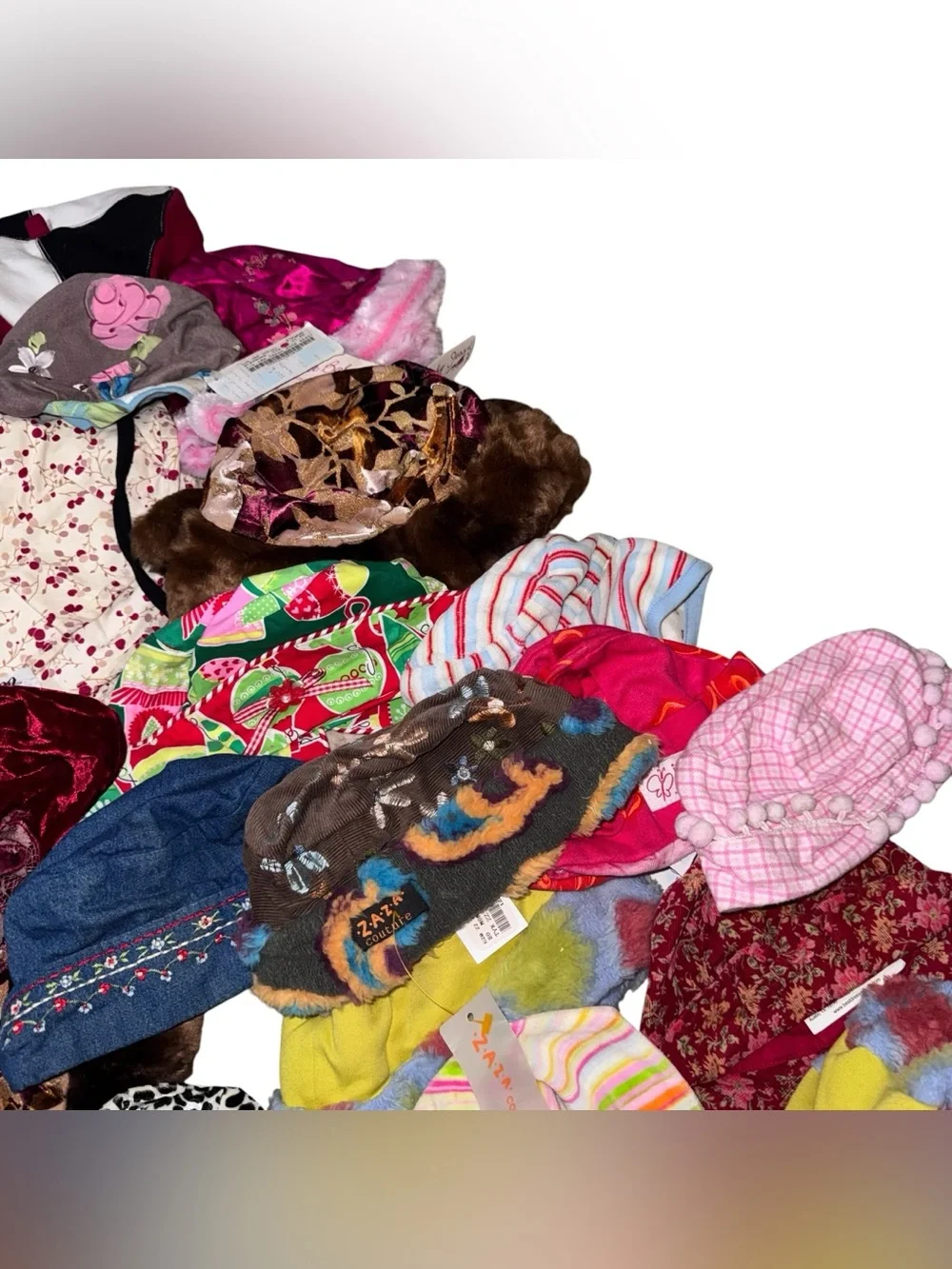 Huge Lot Of Deadstock Baby And Children’s Hats Vintage NWT 53 Pieces Early 2000s